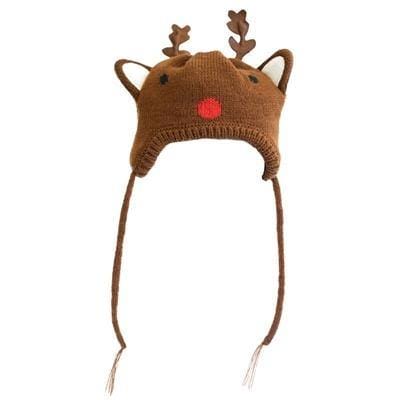 Reindeer Dog Hat - Festive Christmas Pet Costume for Small & Large Dogs - Perfect for Holiday Photos & Parties