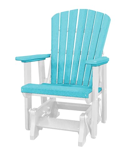 White & Aruba Blue