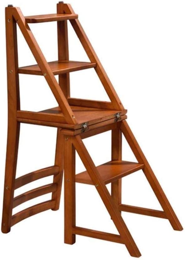 Foldable Step Stool for Home - Multifunctional Ladder Stool for Kitchen, Bathroom & Indoor Use - Flower Stand, Dining Chair & Compact Storage Solution