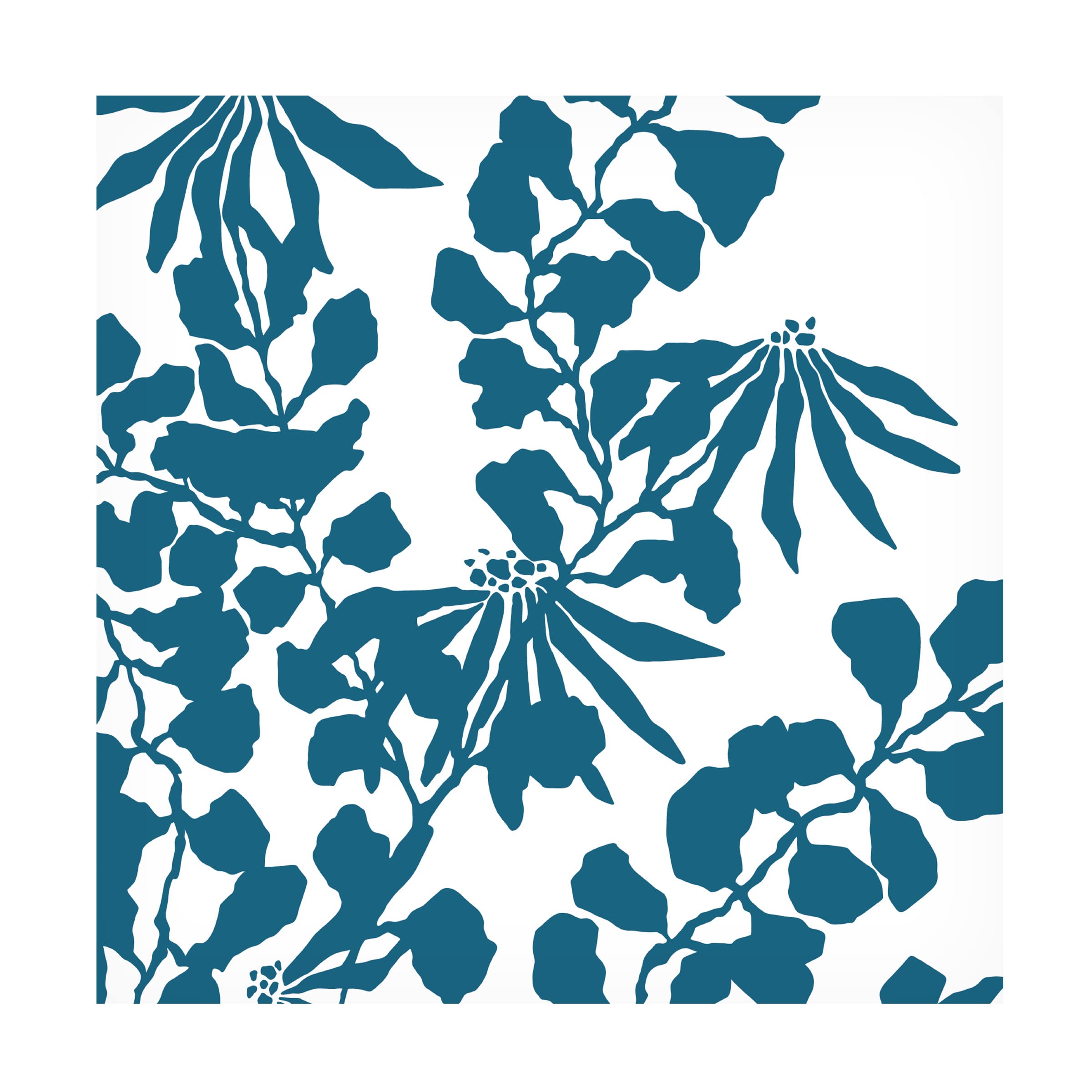 Trademark Fine Art 'Trumpetvine' Canvas Wall Art by Trish Sierer - Vibrant Floral Painting for Living Room, Bedroom & Office Decor