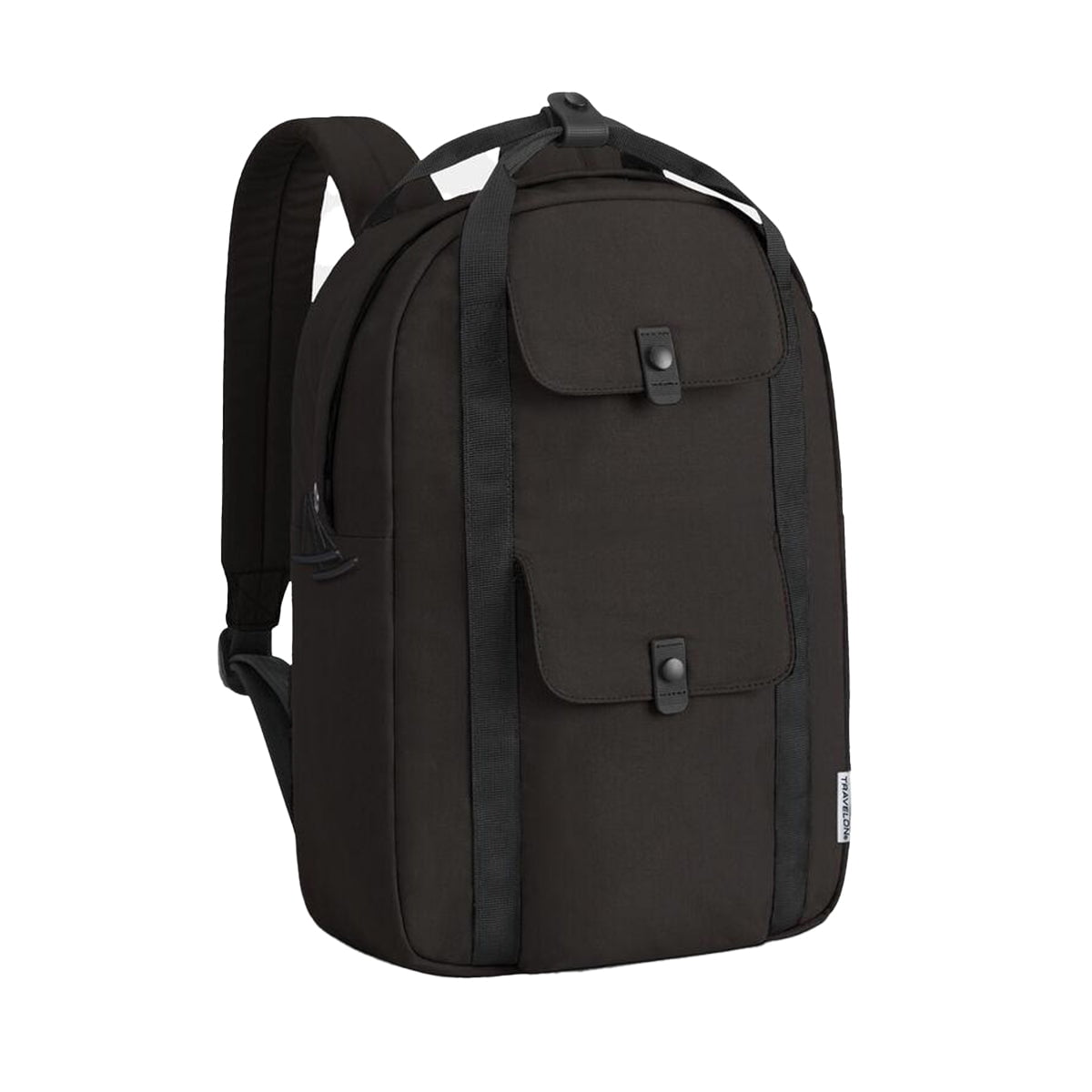 Travelon Origin Sustainable Anti-Theft Backpack - Lightweight & Water-Resistant Daypack for Travel, Commuting & Outdoor Adventures | Antimicrobial & Eco-Friendly Design