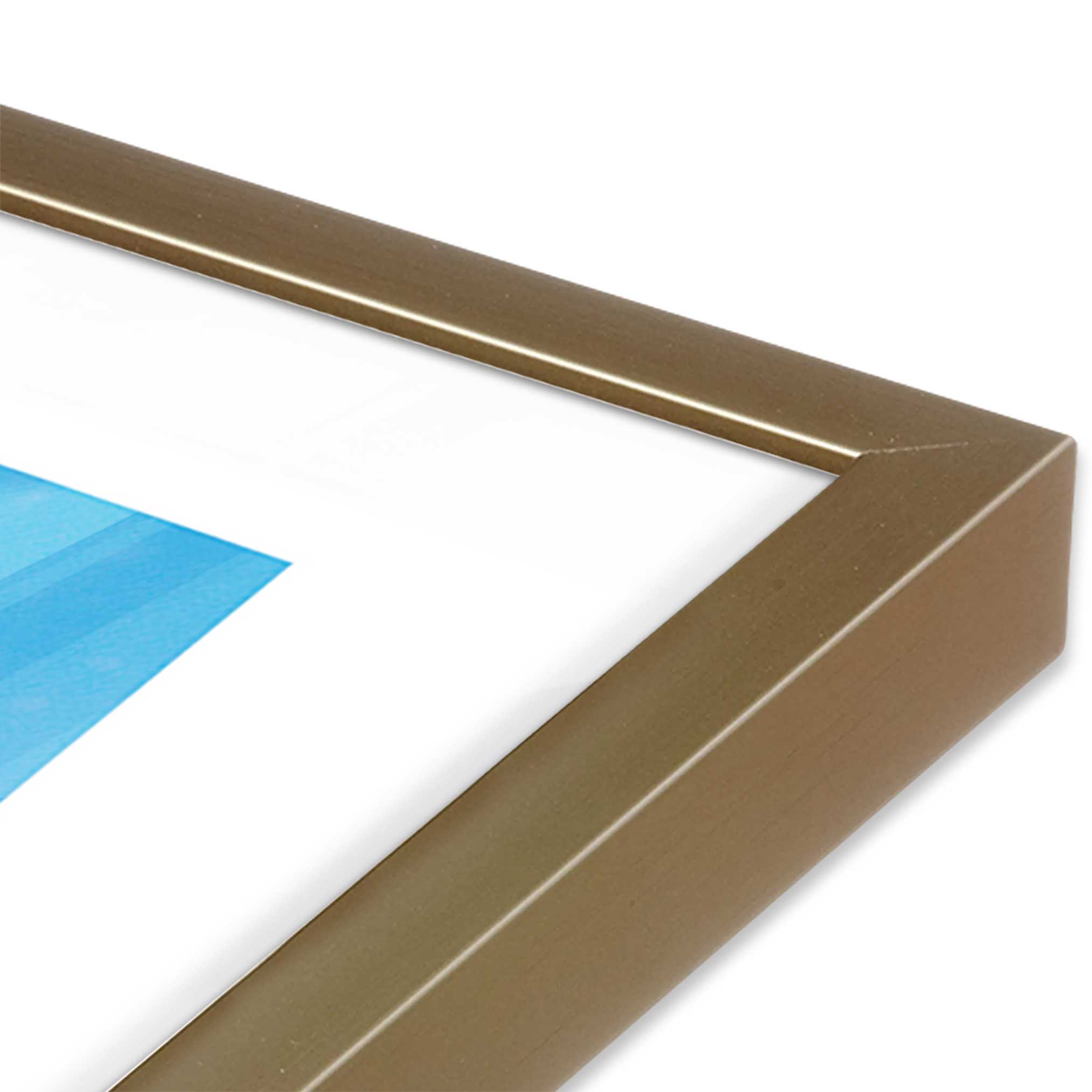 Blue Print Dancing Rays - Elegant Home Decor for Living Room, Bedroom & Office | Perfect for Wall Art, Gifts & Modern Interior Design