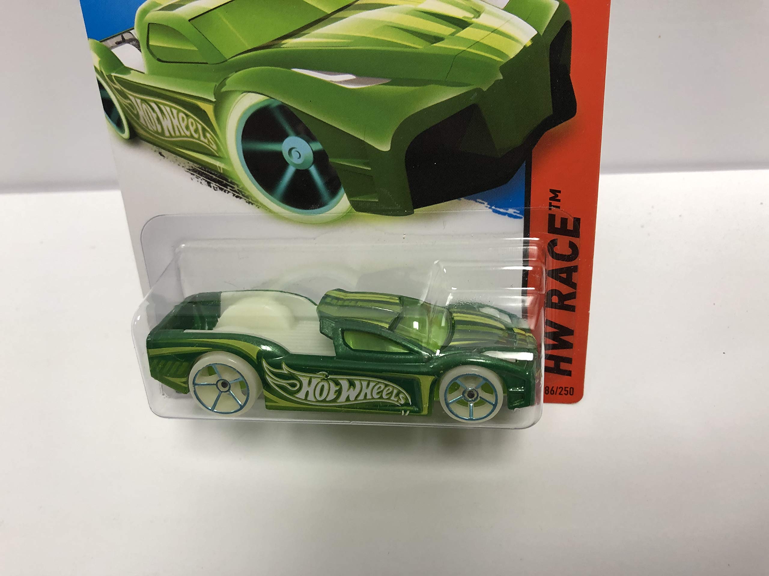 Hot Wheels 2014 HYPERTRUCK Diecast Car 1:64 Scale - HW RACE Series 186/250 - Collectible Toy Car for Kids & Adults - Perfect for Display, Racing Games & Gift Giving