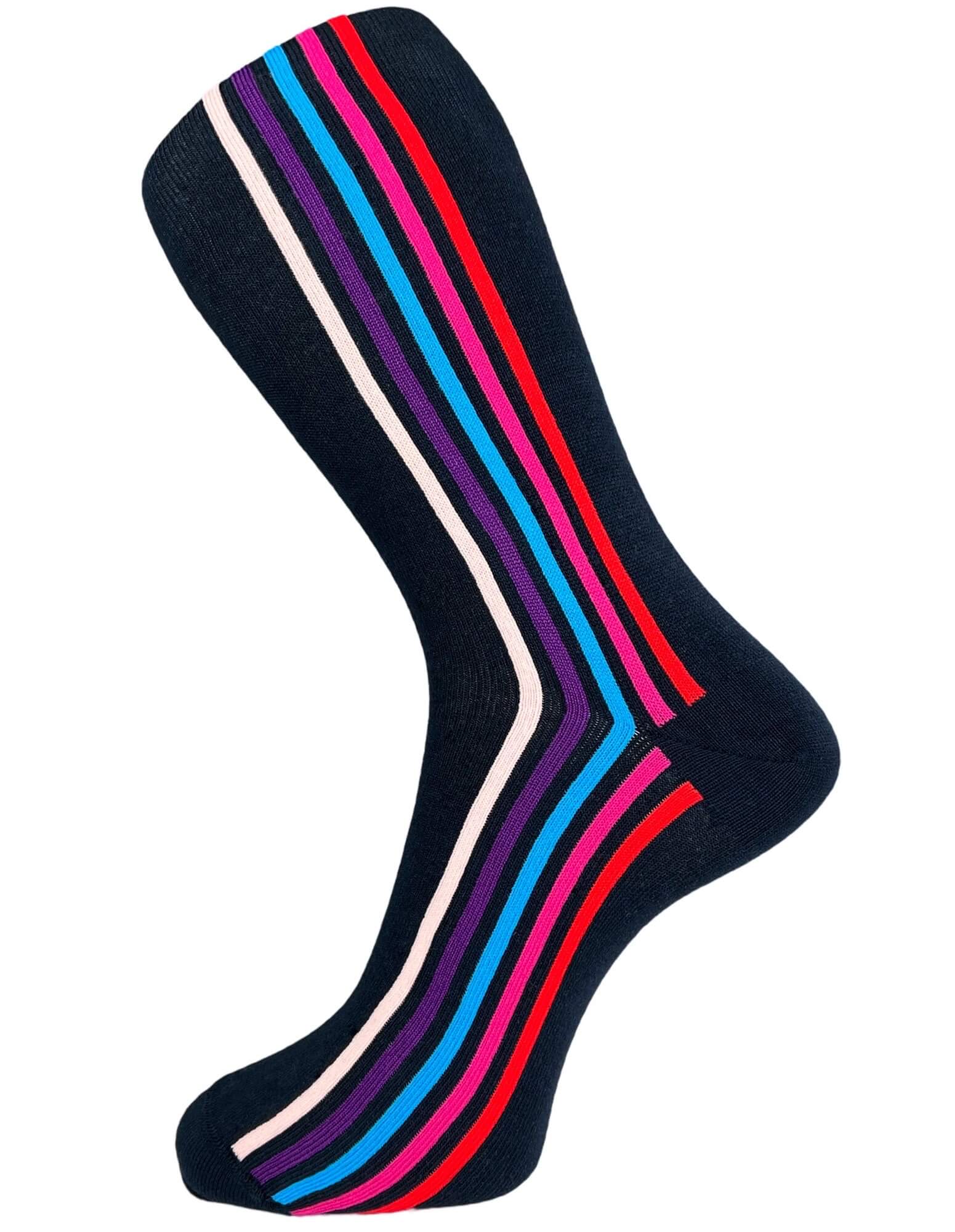 DÉCLIC Performance Running Socks for Men & Women - Navy Blue Athletic Socks with Arch Support & Cushioning - Ideal for Jogging, Gym Workouts & Outdoor Activities