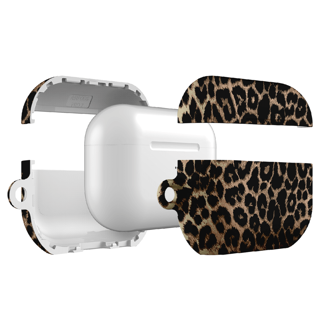 Premium Leopard Print AirPods Pro Case - Stylish Protective Cover for Apple AirPods Pro (2nd/1st Gen) | Trendy Accessory for Gym, Travel & Everyday Use