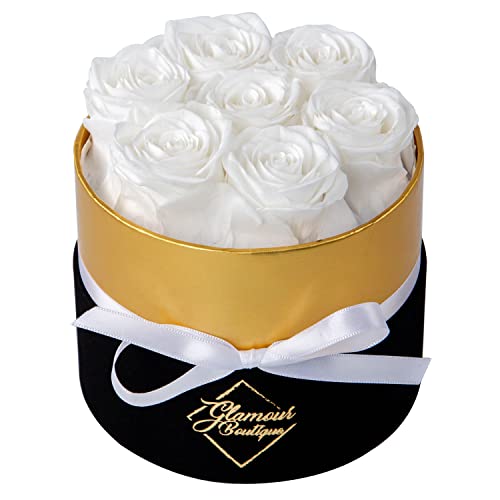White 7 Roses