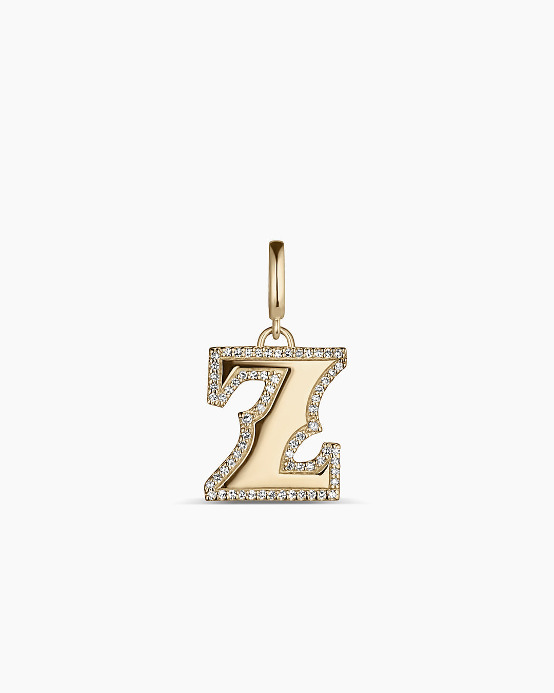 Diamond Era Alphabet Charm - Elegant Initial Pendant Necklace for Women, Personalized Jewelry Gift for Her, Perfect for Birthdays, Anniversaries & Special Occasions