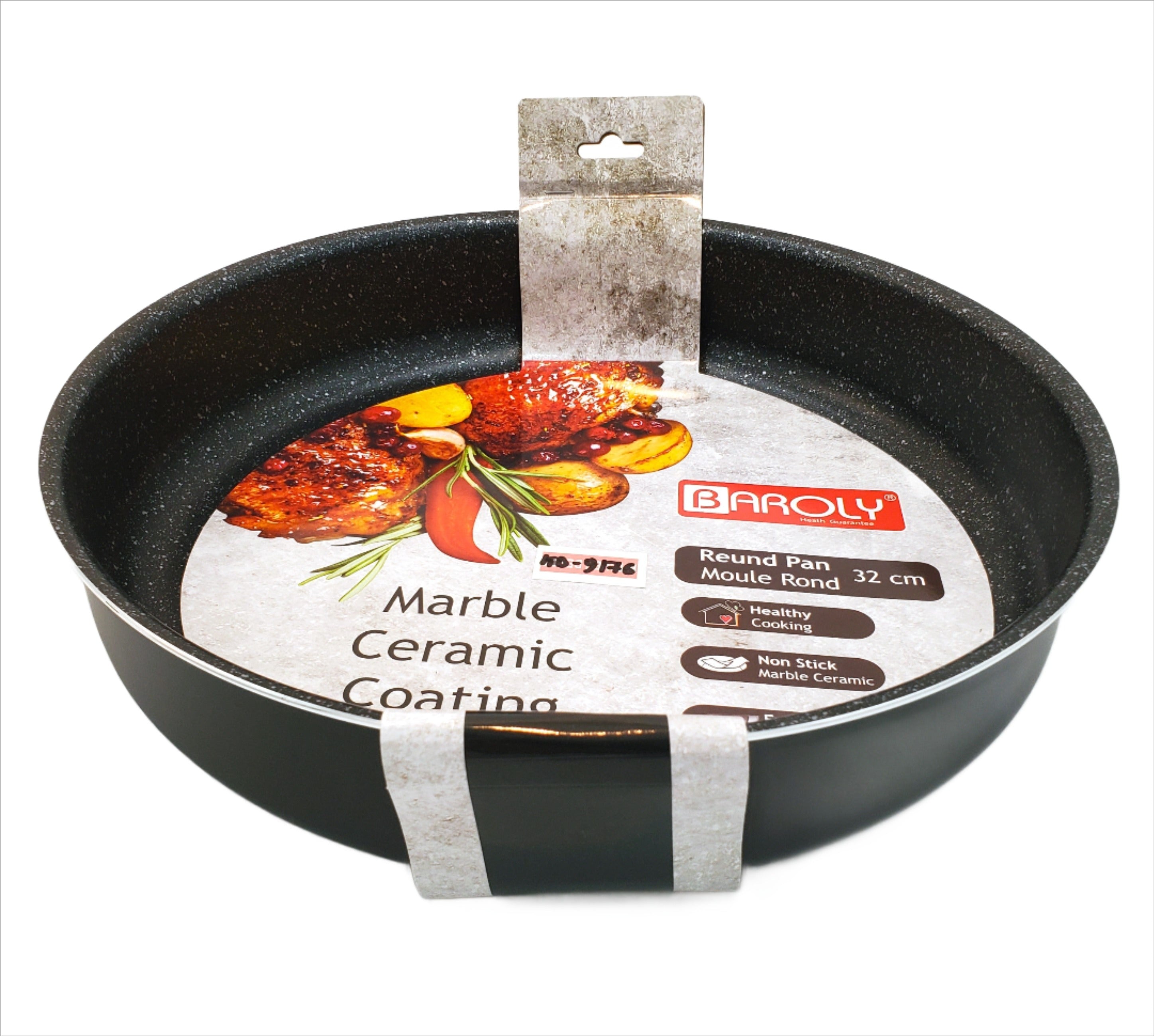 13x3 Inch Round Baking Pan - Nonstick Cake Pan for Baking Cakes, Pies, and Bread - Perfect for Home Baking, Parties, and Holiday Desserts
