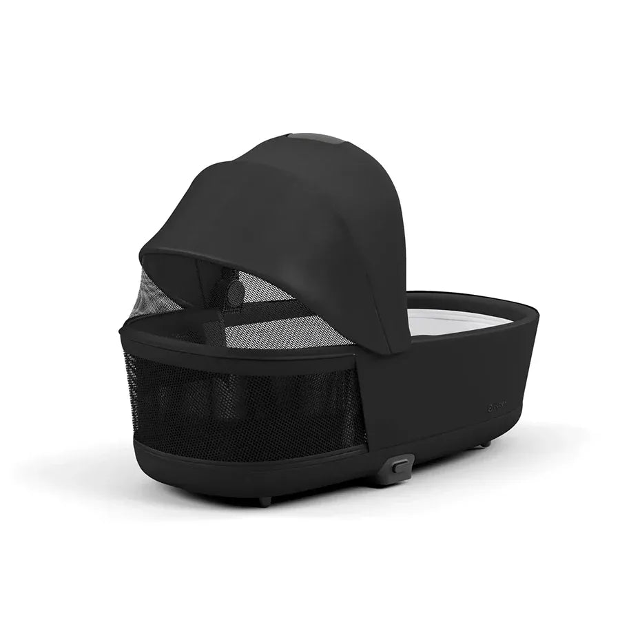 Priam4/ePriam2 Lux Cot in Sepia Black - Premium Baby Stroller for Newborns & Toddlers - Perfect for Travel, Shopping, and Outdoor Adventures