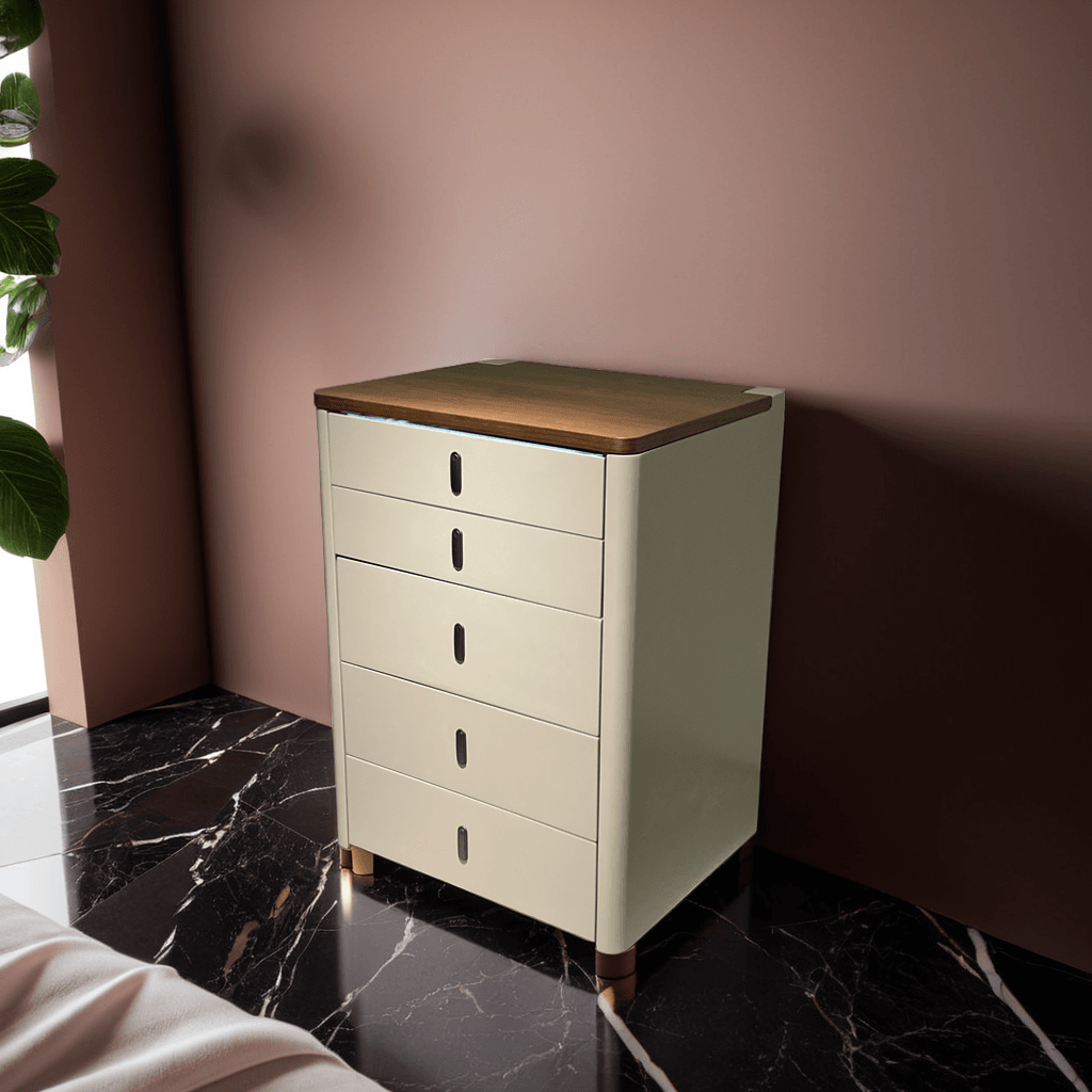 Graphon Vanity Dressing Table with LED Mirror - Modern Makeup Desk with Stool & Storage for Bedroom, Bathroom, Salon (White) | Perfect for Makeup Application, Skincare Routine & Home Decor