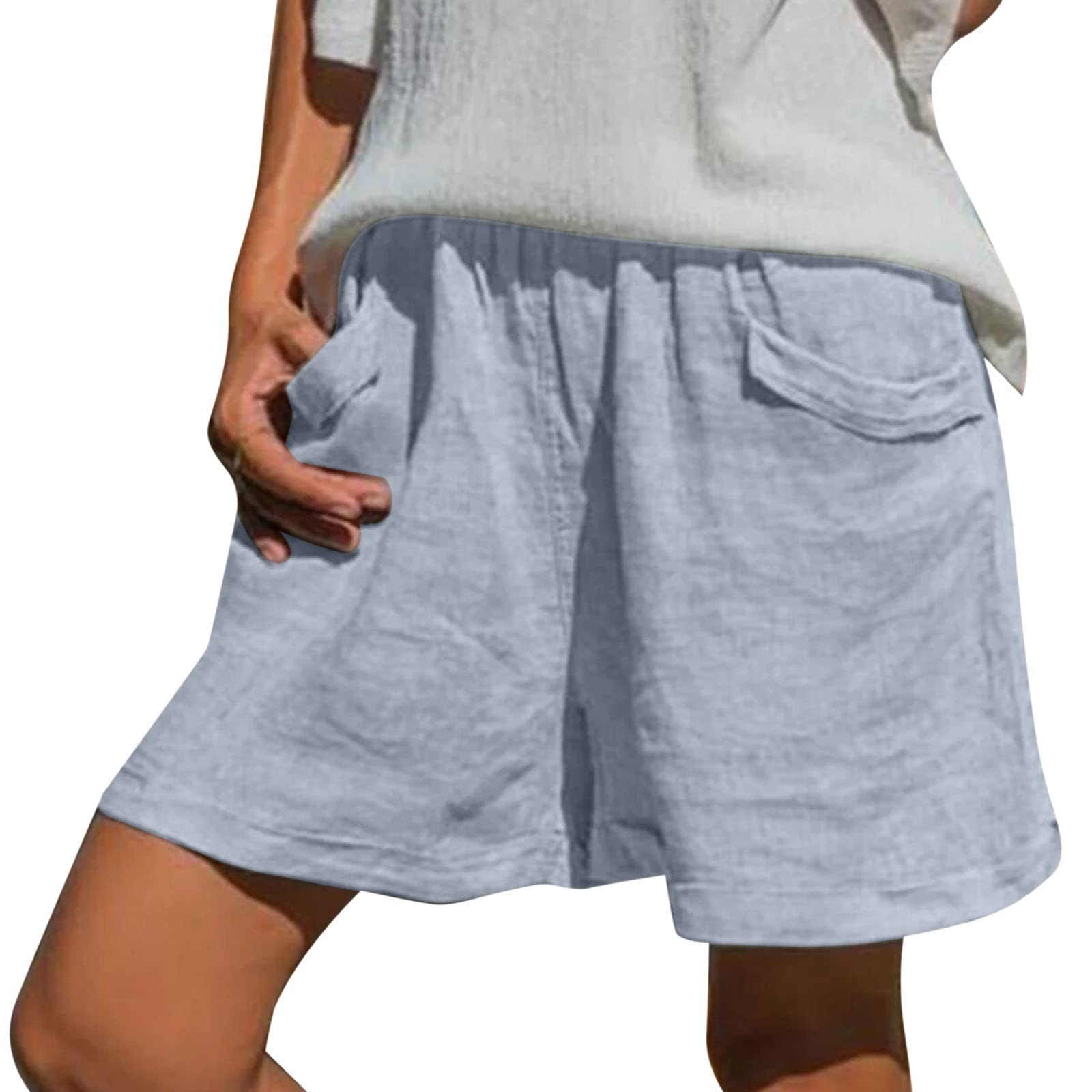 **Women's High Waisted Workout Shorts with Pockets - Gym, Yoga, Running & Athletic Shorts - Comfortable & Flowy Summer Skirt for Women - Perfect for Workouts, Yoga, Running & Casual Wear**