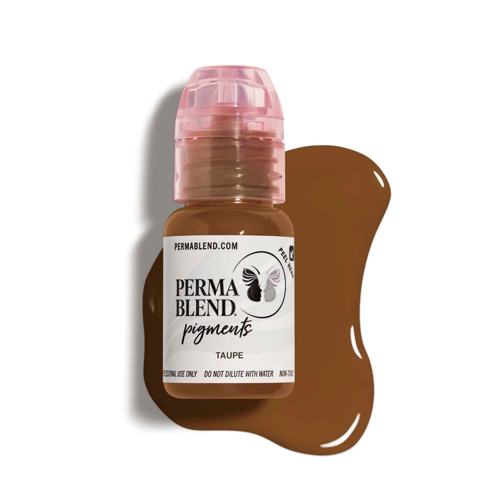 Perma Blend Taupe Pigment - Professional Tattoo Ink for Realistic Shading & Permanent Makeup | Ideal for Artists & Cosmetic Tattooing