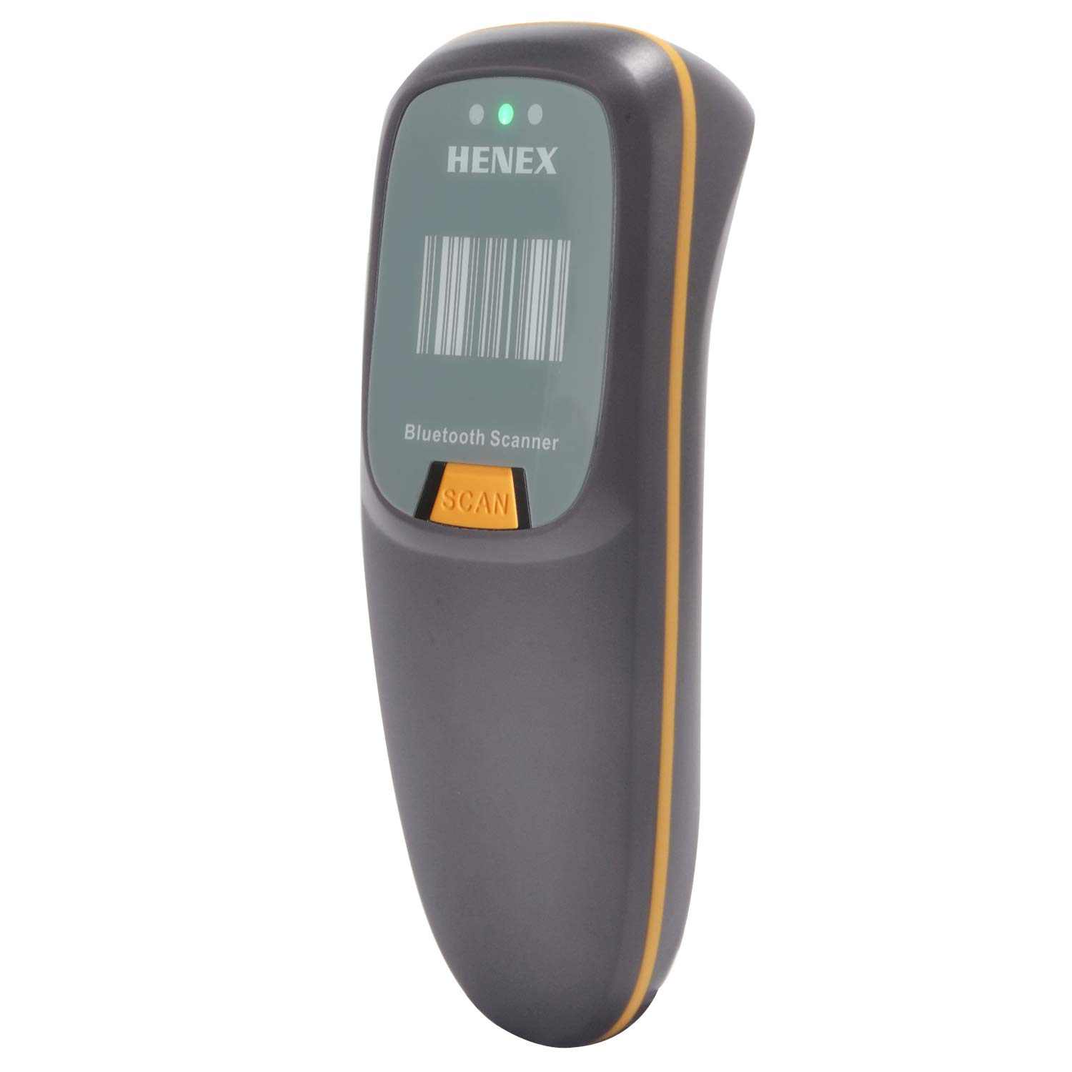 Mini Bluetooth Barcode Scanner - Wireless 2.4G Portable 3-in-1 Barcode Reader for 1D & 2D QR Codes with Offline Storage & Upload Function (Black) - Ideal for Retail, Warehouse, Inventory Management & Mobile POS Systems