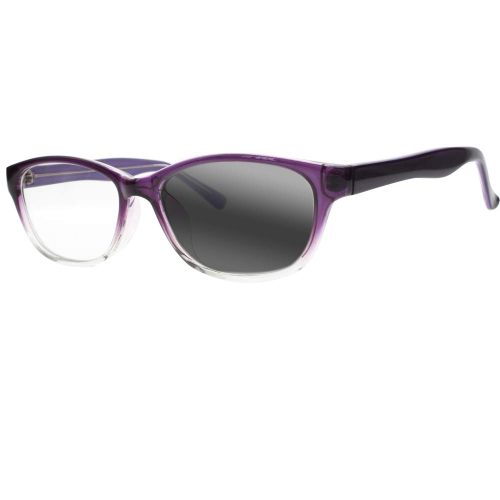 Photochromic Cat Eye Reading Glasses for Women - Light Adjusting Transition Sunglasses with Readers - Perfect for Driving, Outdoor Activities & Fashion Accessories