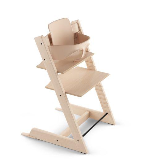 Stokke Tripp Trapp High Chair - Adjustable Baby & Toddler Wooden Chair with Safety Harness - Perfect for Dining, Feeding & Learning at Home