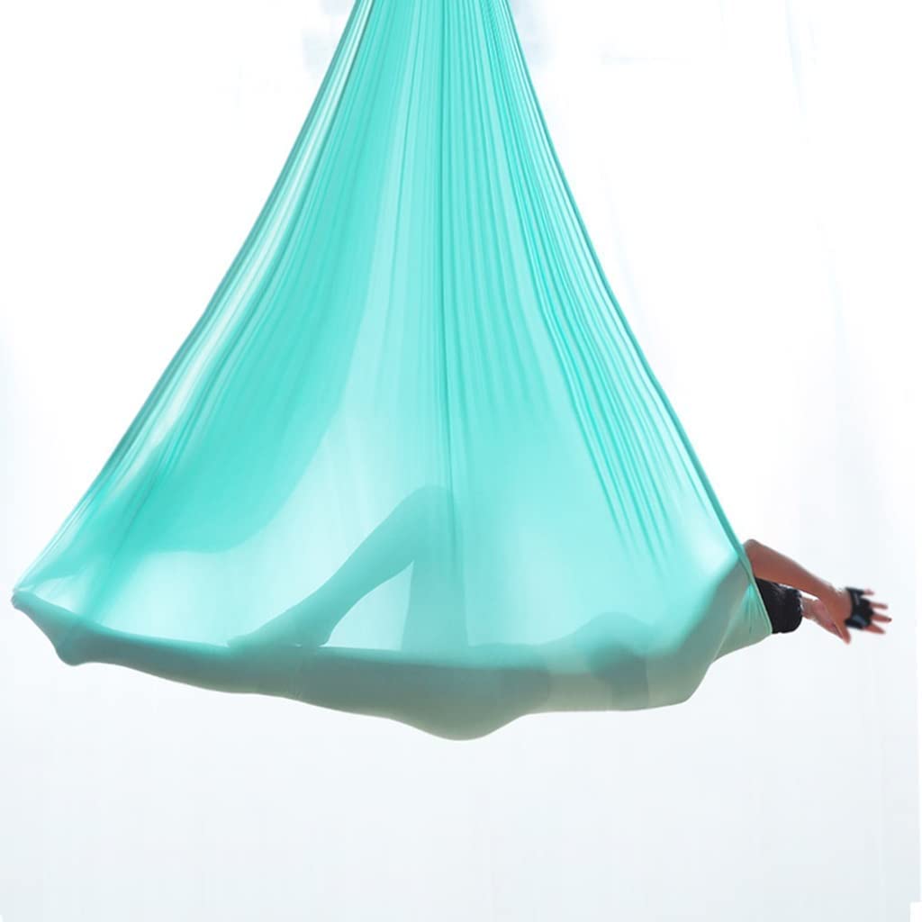 Yoga Hammock Swing Set for Home & Gym - Pilates Body Shaping Sling with Inversion Tool | Perfect for Aerial Yoga, Fitness Training & Relaxation