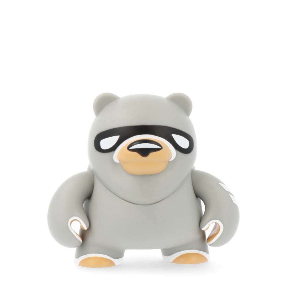 6 Pack Teddy Troops 2.0 Plush Stuffed Animals - Soft Grey Teddy Bears for Kids, Nursery Decor & Gift Giving