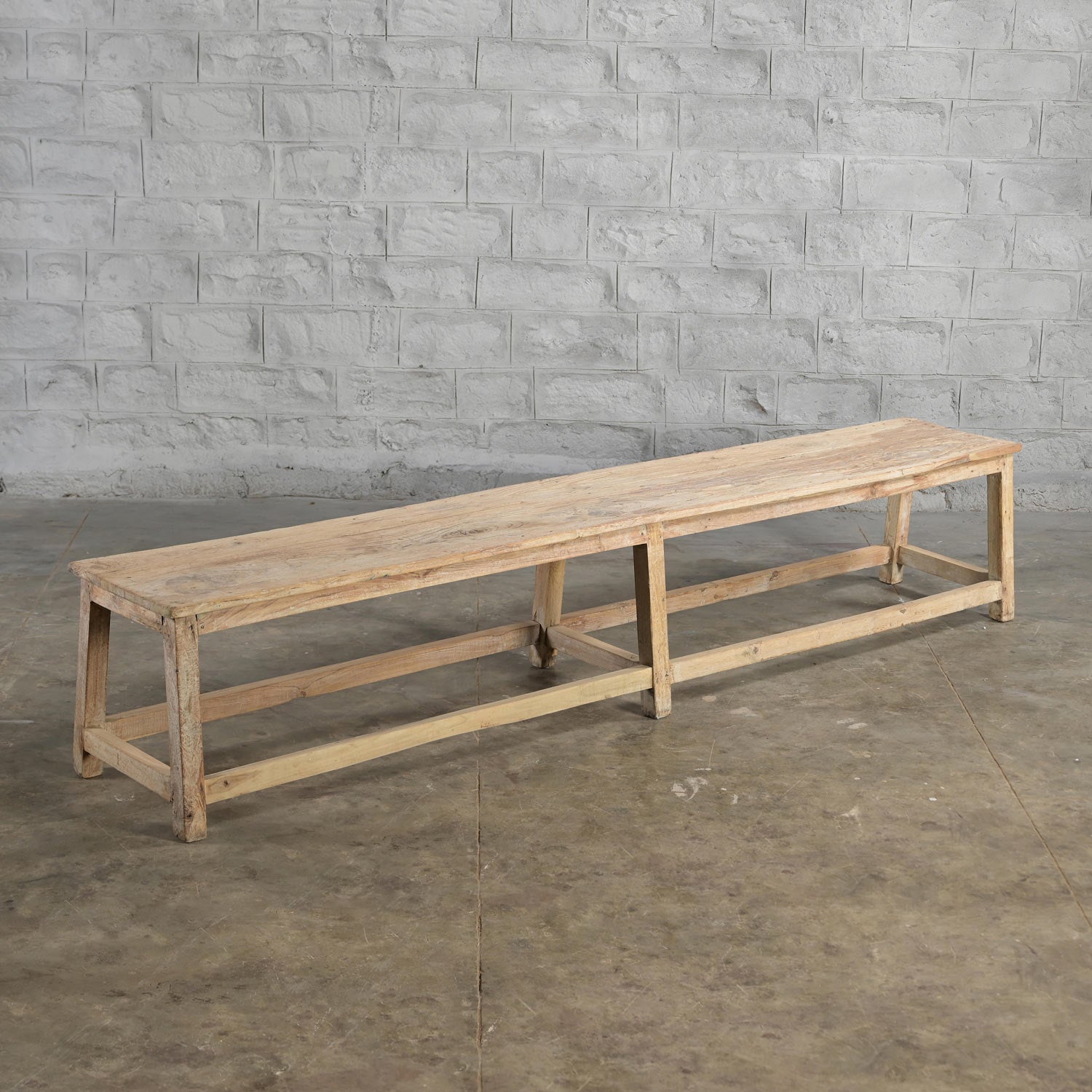 Premium Teak Wood Bench - Handcrafted Outdoor Garden Bench for Patio, Deck, or Backyard - Durable & Weather-Resistant Teak Furniture for Relaxing & Entertaining