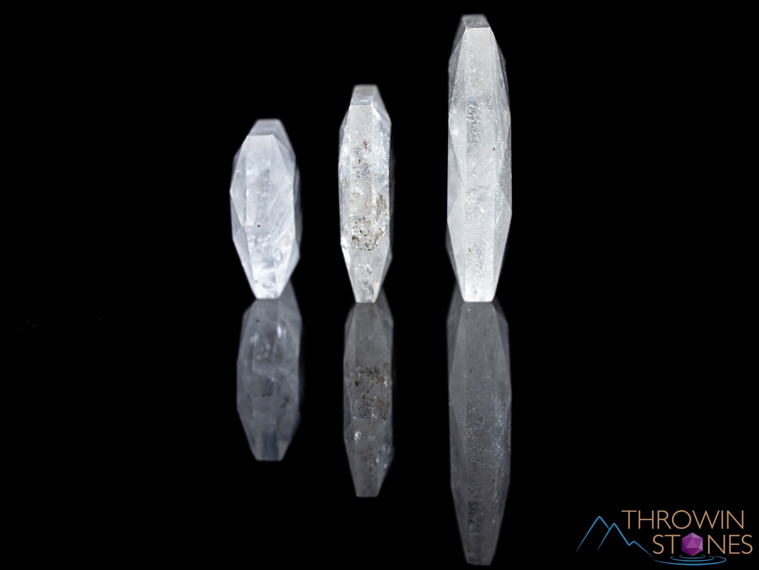 QUARTZ Crystal Prism Hexagon - Sacred Geometry Healing Stone for Meditation, Chakra Balancing & Energy Work | Metaphysical Decor & Spiritual Gift