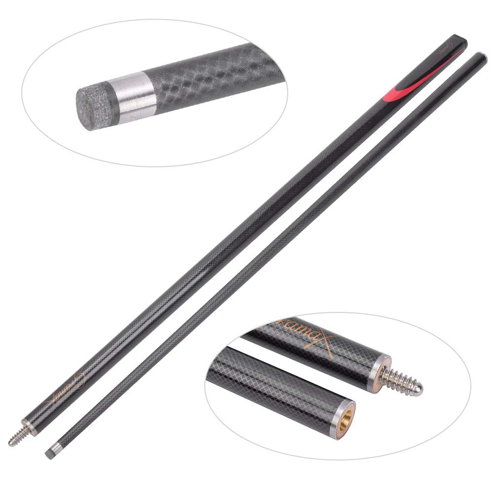 9MM Carbon Fiber Snooker Pool Cues - Professional Durable Billiard Sticks for Tournament & Home Game Accessories | Perfect for Pool Halls, Bars & Recreational Play