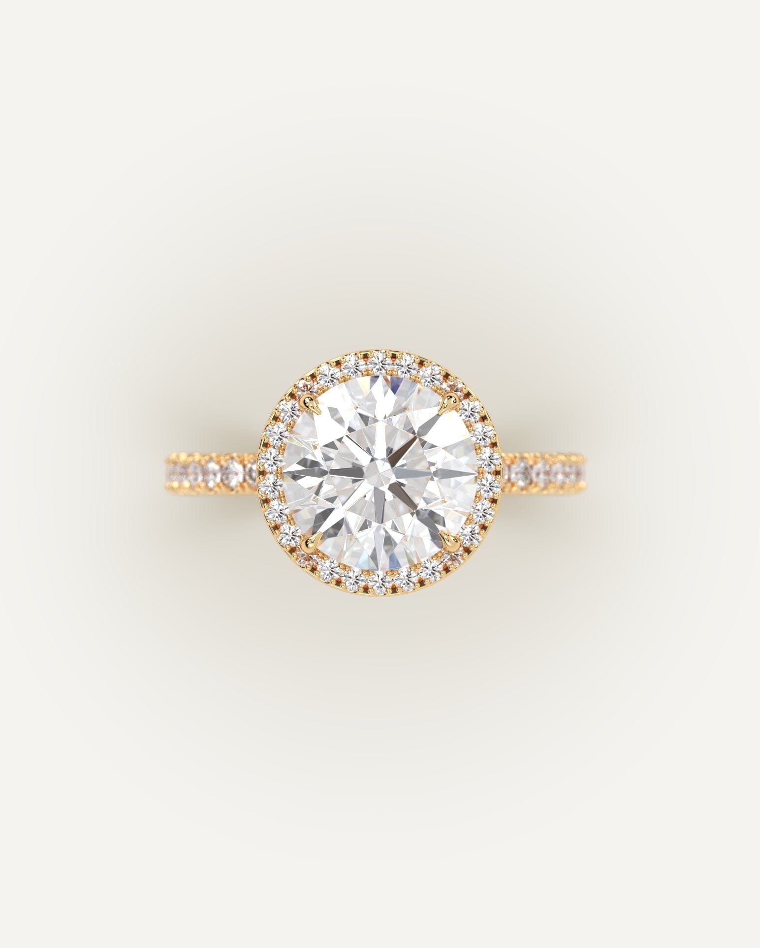 3 Carat Round Cut Diamond Ring for Women - Elegant Solitaire Engagement & Wedding Band - Perfect for Proposals, Anniversaries & Special Occasions