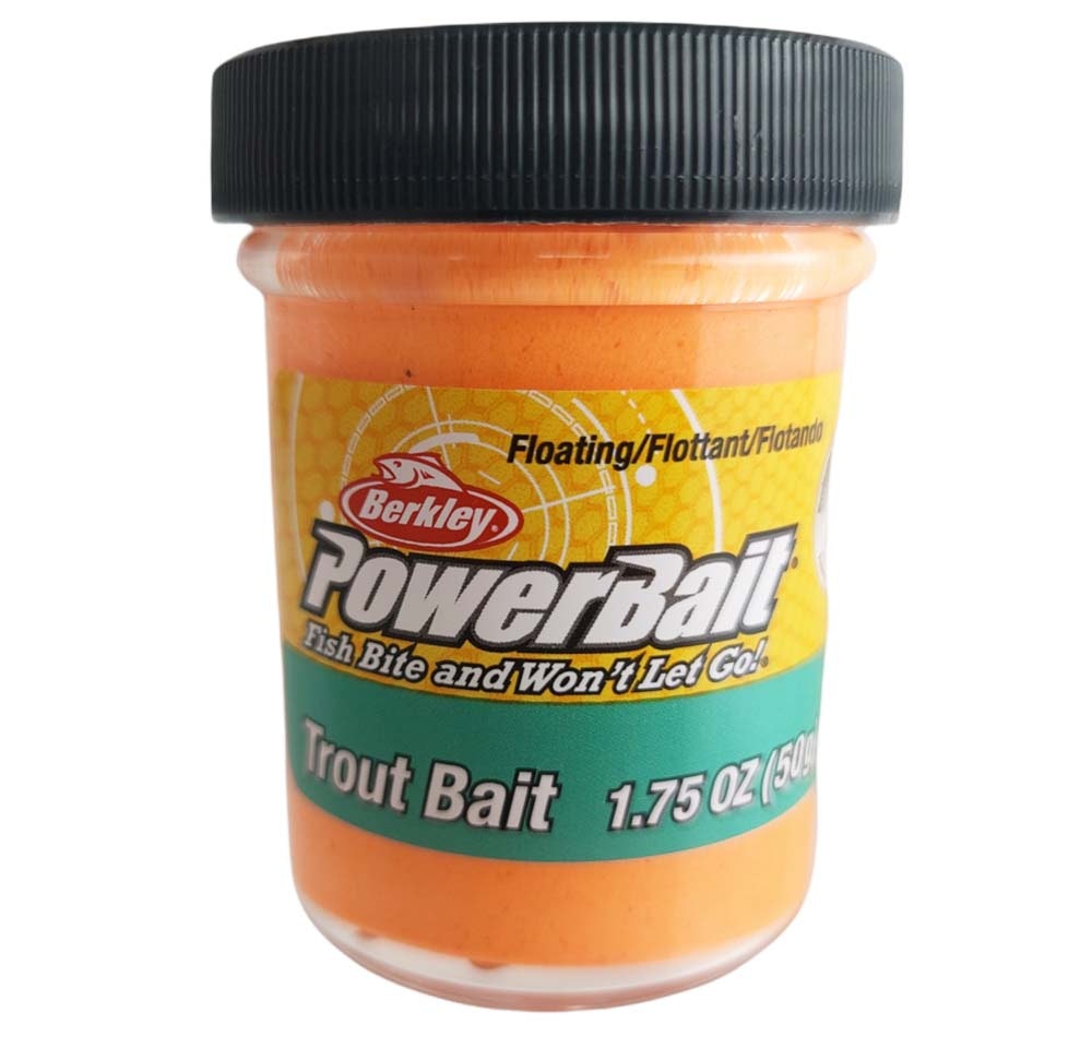Berkley Powerbait Trout Bait - Realistic Scent & Flavor for Freshwater Fishing - Perfect for Trout, Salmon & Panfish in Lakes & Rivers