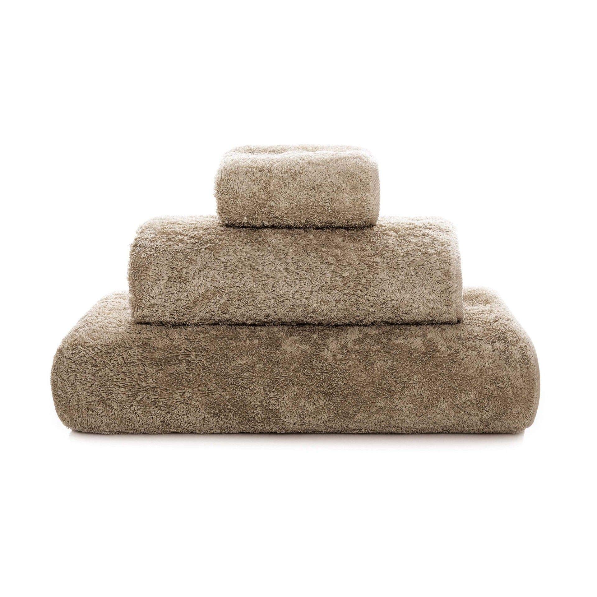 Premium 100% Egyptian Giza Cotton Bath Towel 28x55 Inches - 800 GSM Ultra Soft Luxury Towel Set for Spa, Bath & Face - Stone Color Made in Portugal - Hotel Quality Bath Sheets for Home & Gym