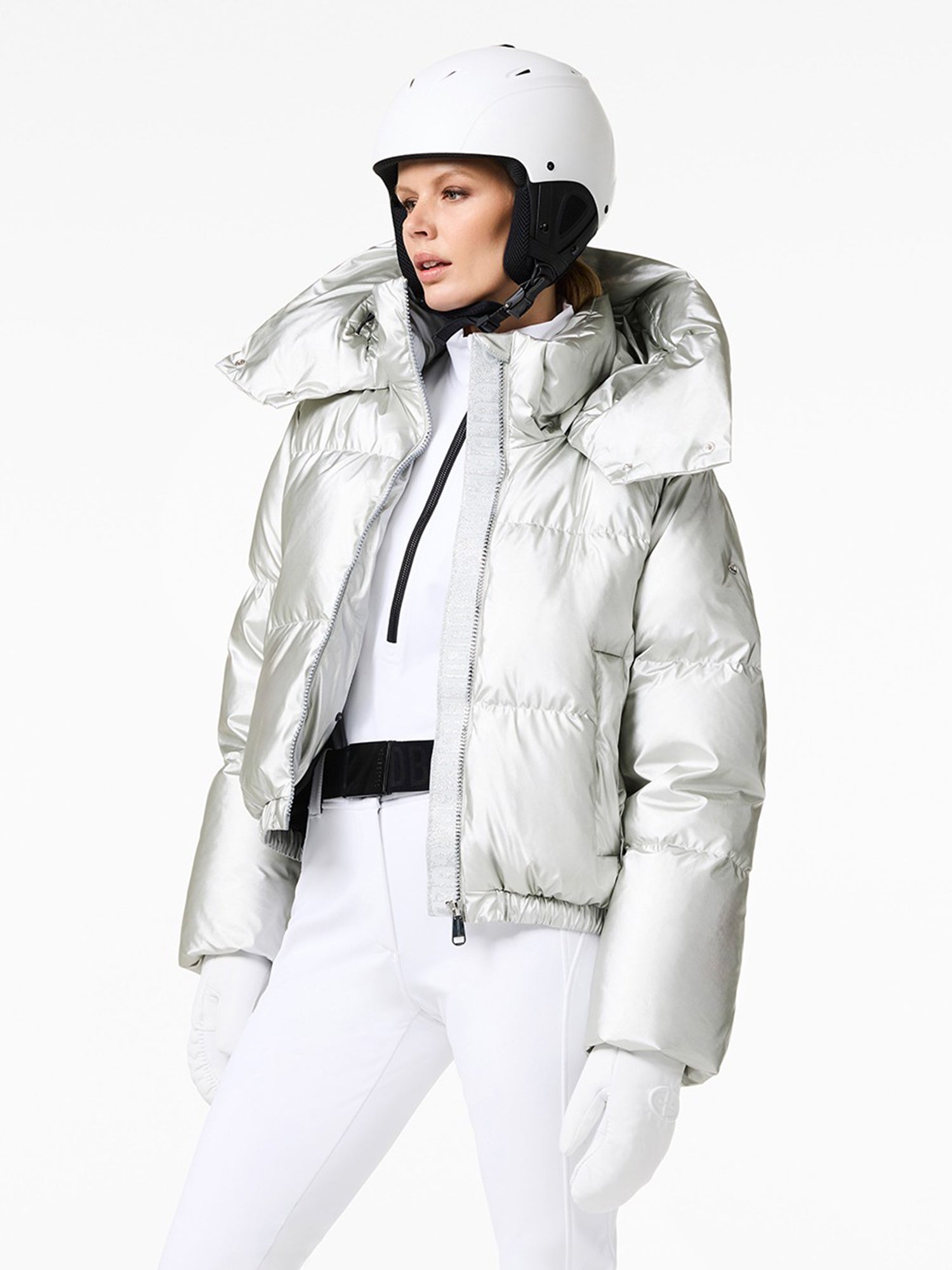 Premium Oceane Metallic Down Ski Jacket - Waterproof Winter Coat for Men & Women - Warm Insulated Snow Jacket for Skiing, Snowboarding & Outdoor Adventures
