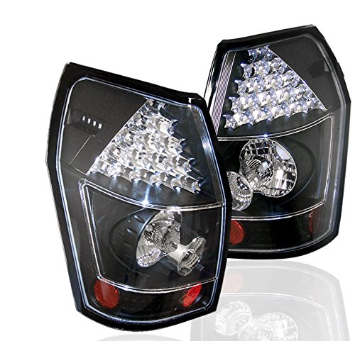Dodge Magnum LED Altezza Tail Lights - Smoked Black Lens for Enhanced Night Visibility & Style