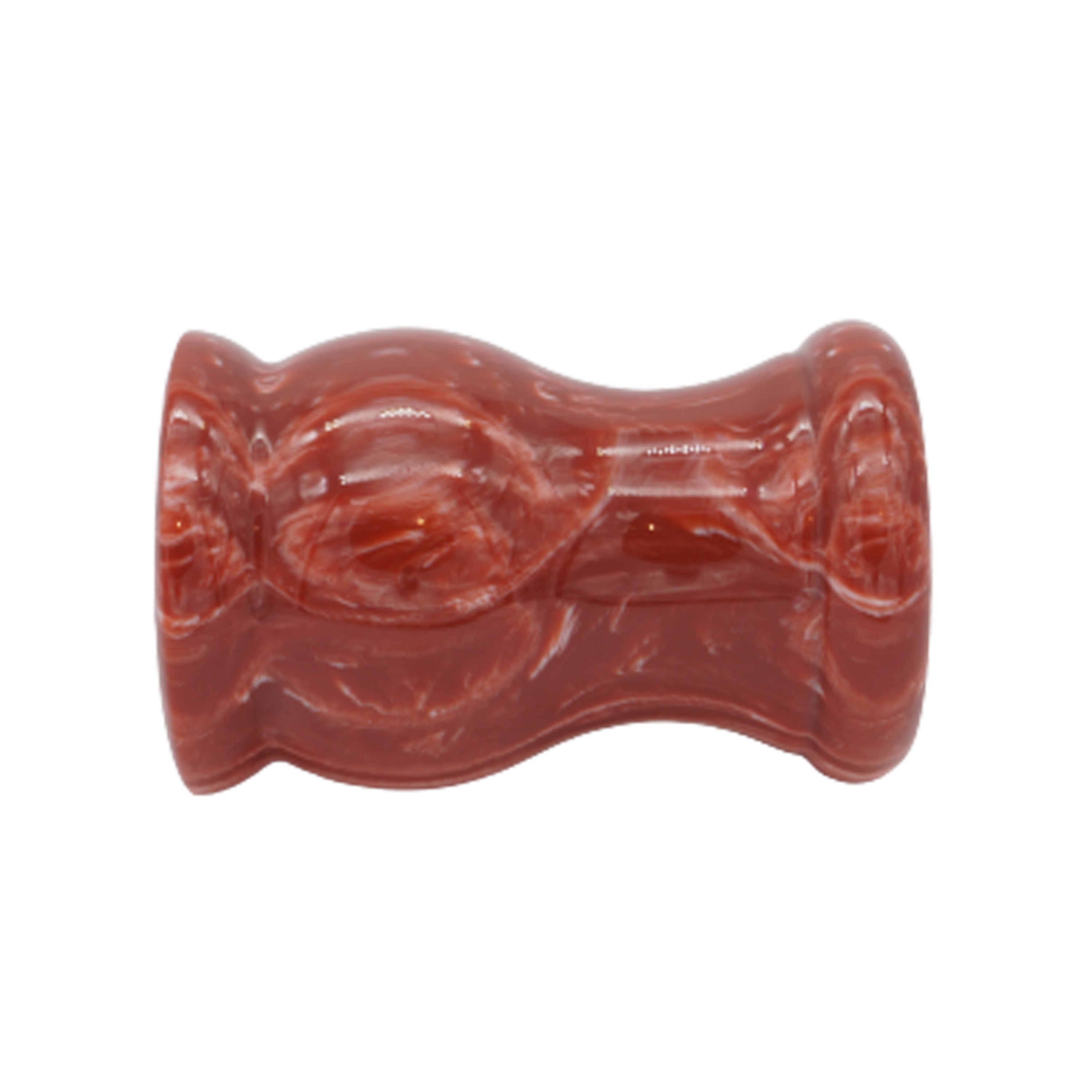 Premium Handmade Strawberry Cream Shaving Brush Handle - Fits 28mm & 30mm Knots - Perfect for Wet Shaving & Grooming Gifts for Men