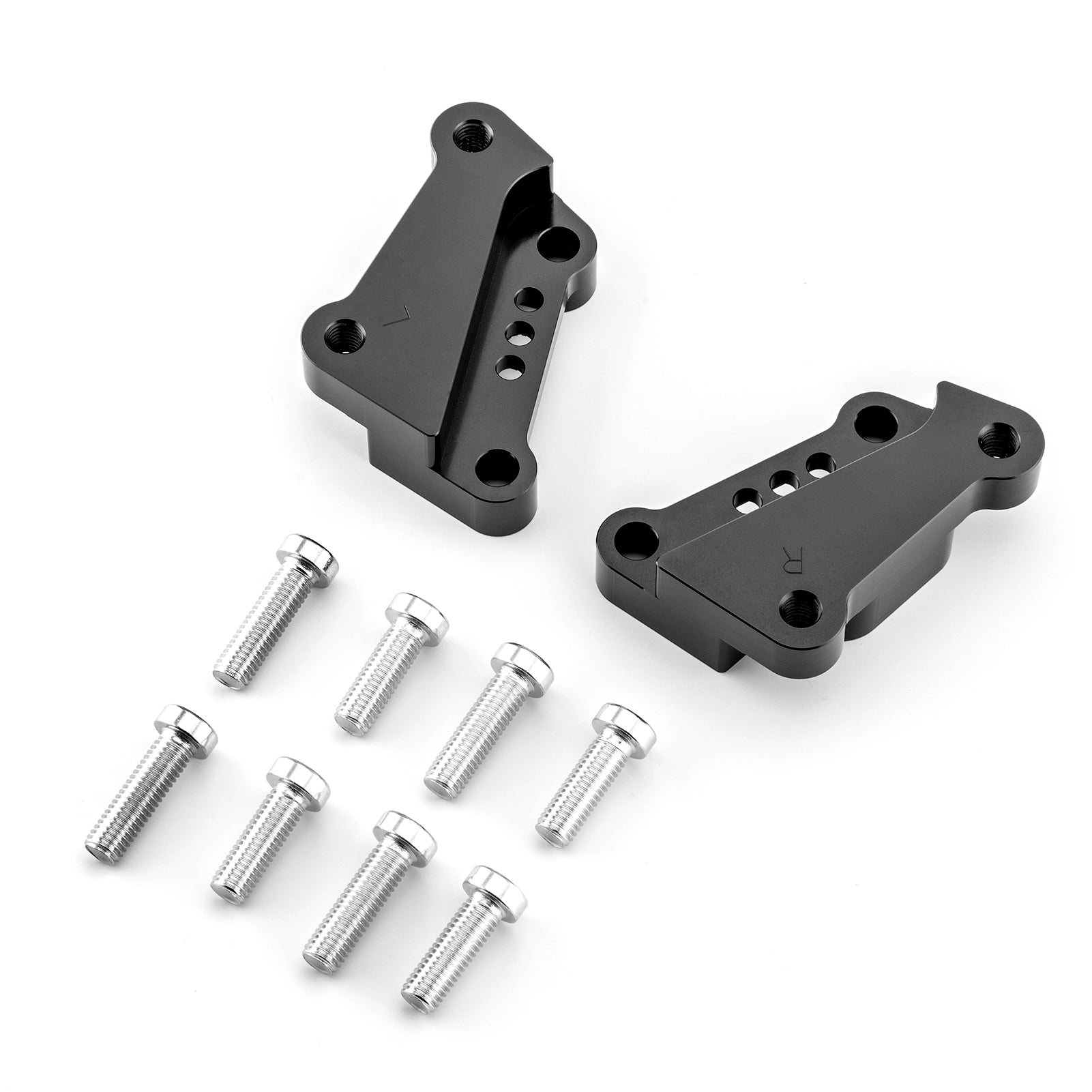2008 Harley-Davidson FLHR Touring Brake Caliper Extension Brackets - Pair for 13