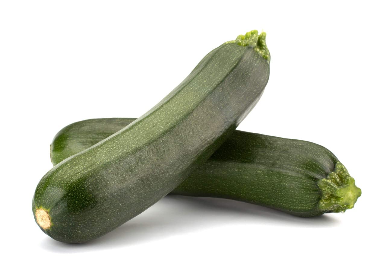 Organic Dark Green Zucchini Summer Squash Heirloom Seeds - Non-GMO, 7g Packet for Home Gardening, Fresh Salads & Healthy Cooking