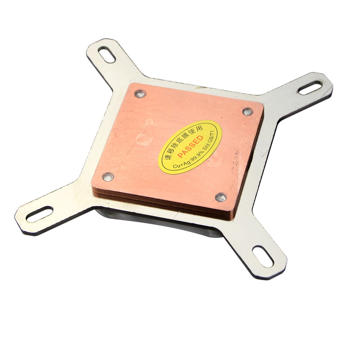 Professional Transparent CPU Water Cooling Block for Intel Systems - Ideal for High-Performance Gaming and Overclocking PCs