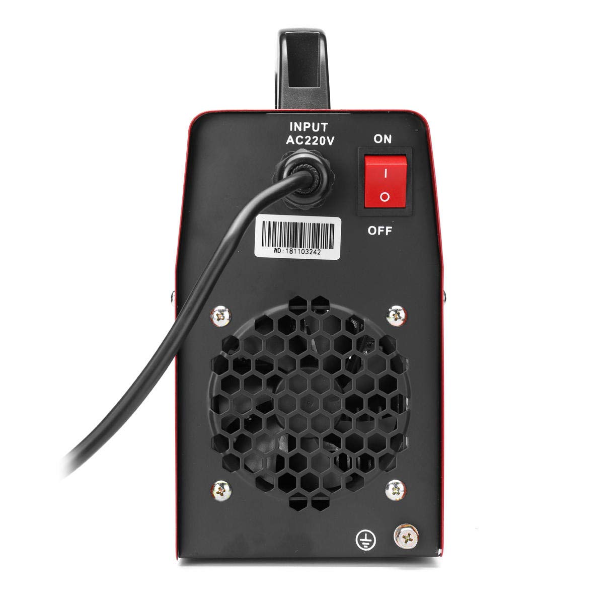 ZX7-250 220V 10-250A IGBT Inverter Stick Welder with LCD Digital Display - Portable Arc Welding Machine for Home DIY, Metal Repair & Construction Projects