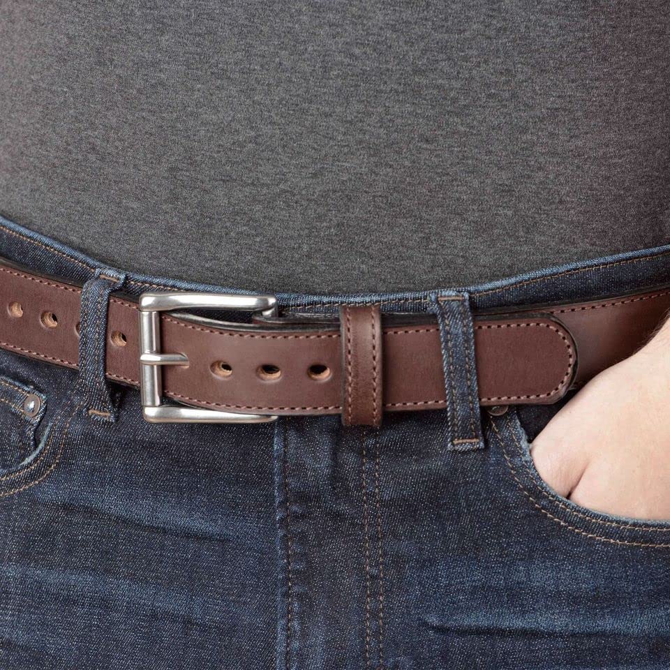 Premium Bullhide Leather Belt for Men - 1.50