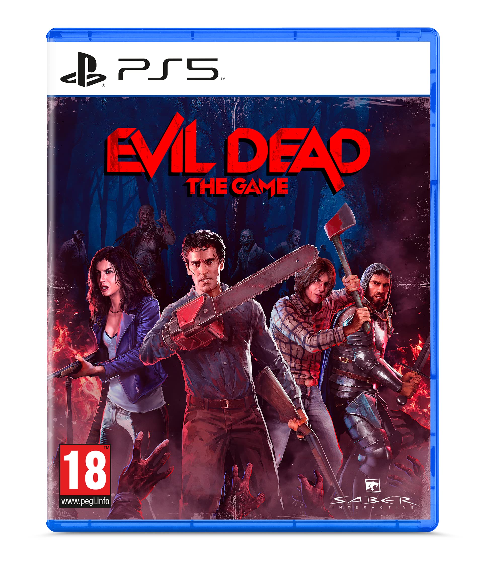 Evil Dead: The Game for PS5 - Horror Survival Multiplayer Video Game | Perfect for Horror Fans & Co-op Gaming Nights