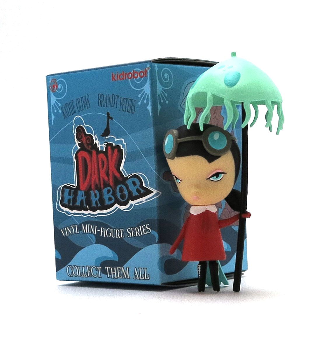 Dark Harbor Mini Series by Kathie Olivas & Brandt Peters - Collectible Art Figures for Home Decor, Office Display, and Gift Giving