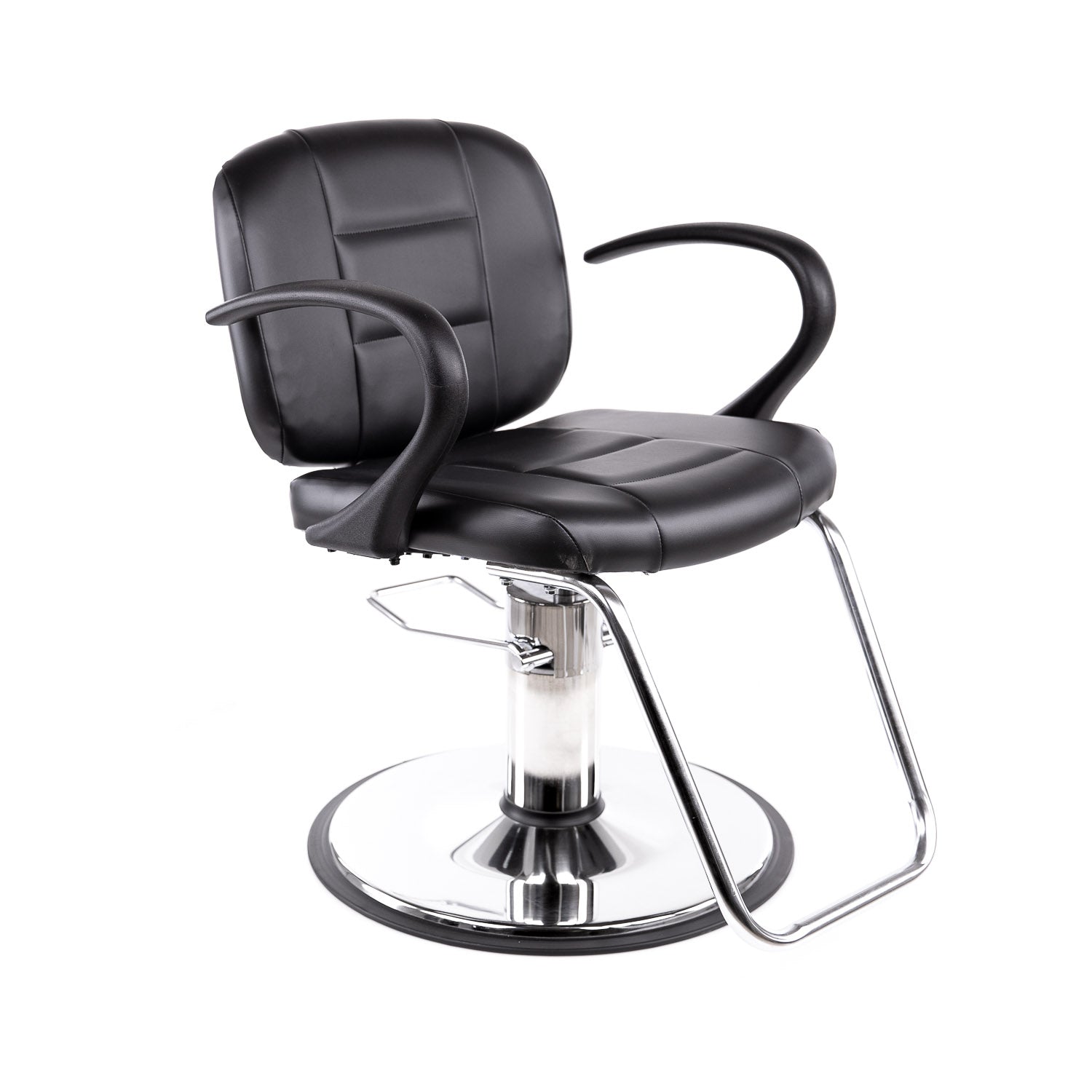 Kelsey Professional Salon Styling Chair - Adjustable Hydraulic Hairdressing Chair for Salons & Barbershops - Perfect for Hair Stylists, Makeup Artists & Home Use