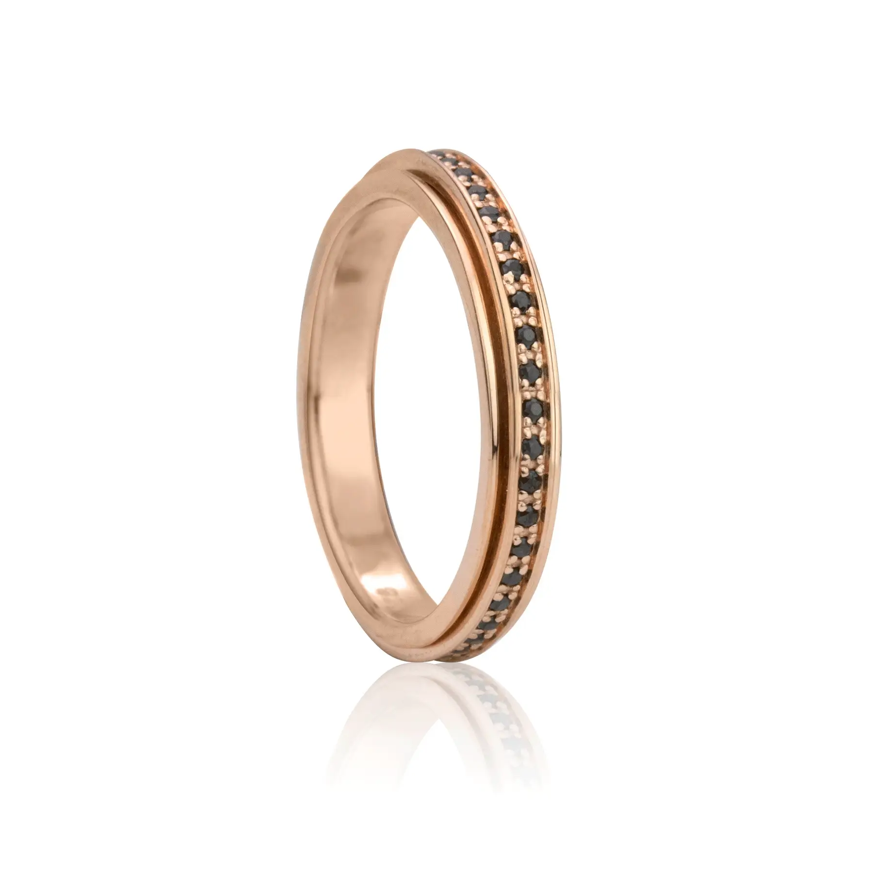 14K Gold Vermeil Meditation Ring for Women - Elegant Handmade Yoga & Mindfulness Jewelry - Perfect for Meditation, Yoga, and Spiritual Practices