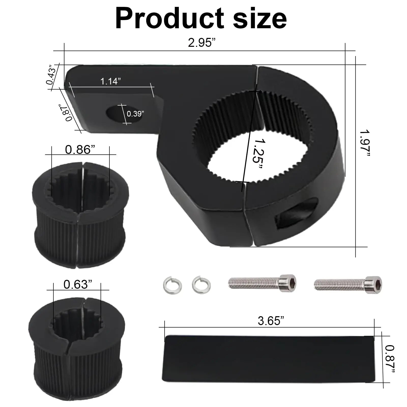 2Pcs Universal 0.75