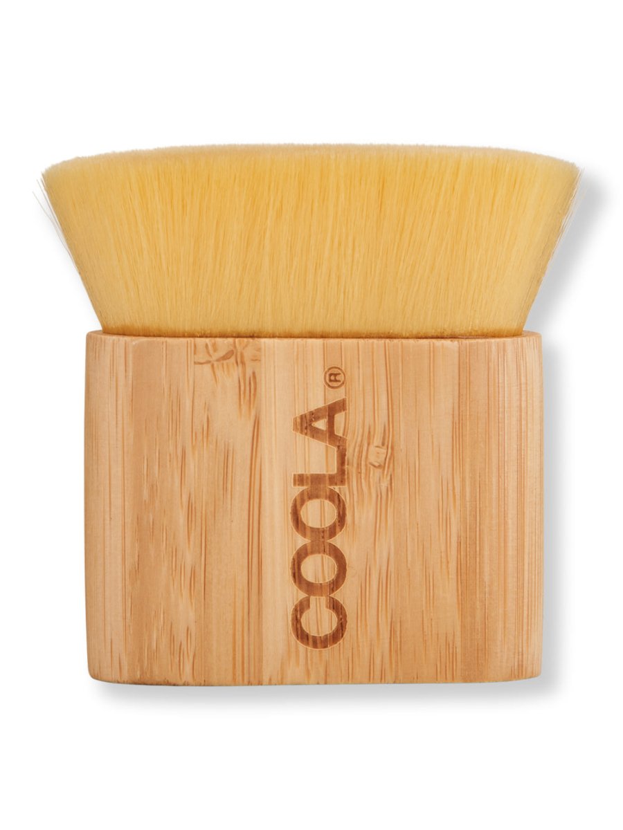 COOLA Organic Sunless Tan Kabuki Brush - Vegan, Cruelty-Free Self-Tanning Brush for Flawless, Streak-Free Tan Application | Perfect for Face & Body Tanning at Home or Salon