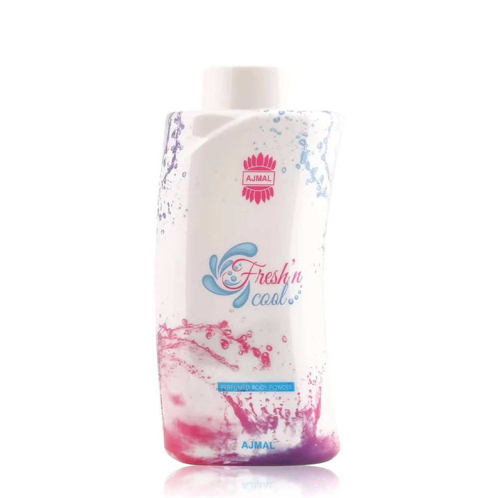 Fresh N Cool Perfumed Body Powder - 100g x 2 Pack | Talcum Powder for Women & Men | All-Day Freshness for Gym, Travel & Daily Use