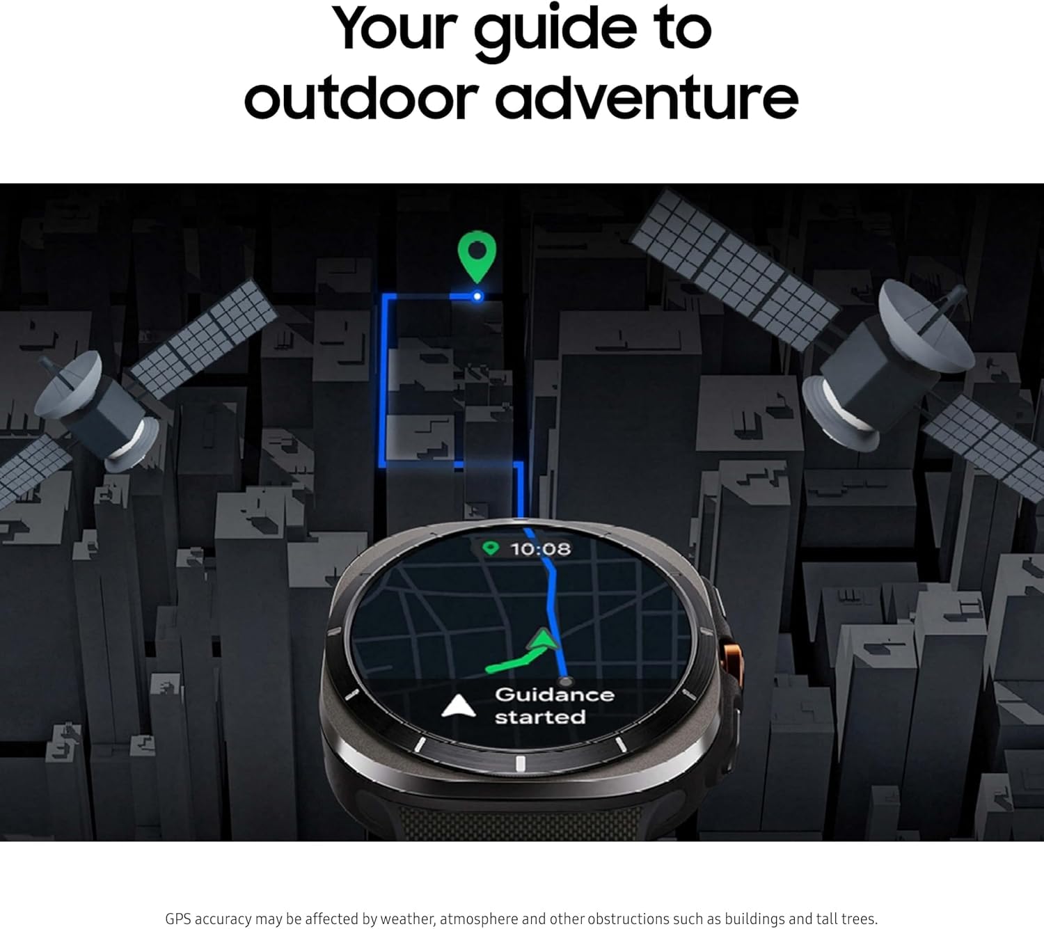 SAMSUNG Galaxy Watch Ultra 47mm Titanium Smartwatch (Renewed, Gray) - GPS + Cellular, AI Health Tracker with Heart Rate Monitor, Sleep Tracking & Fitness Features | Perfect for Workouts, Running & Daily Activity Monitoring