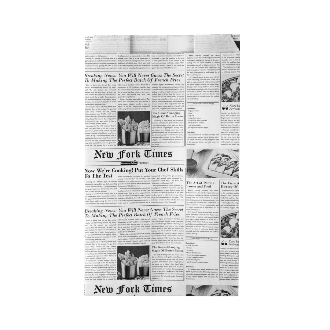 Eco-Friendly Newsprint Paper French Fry Bags | 5