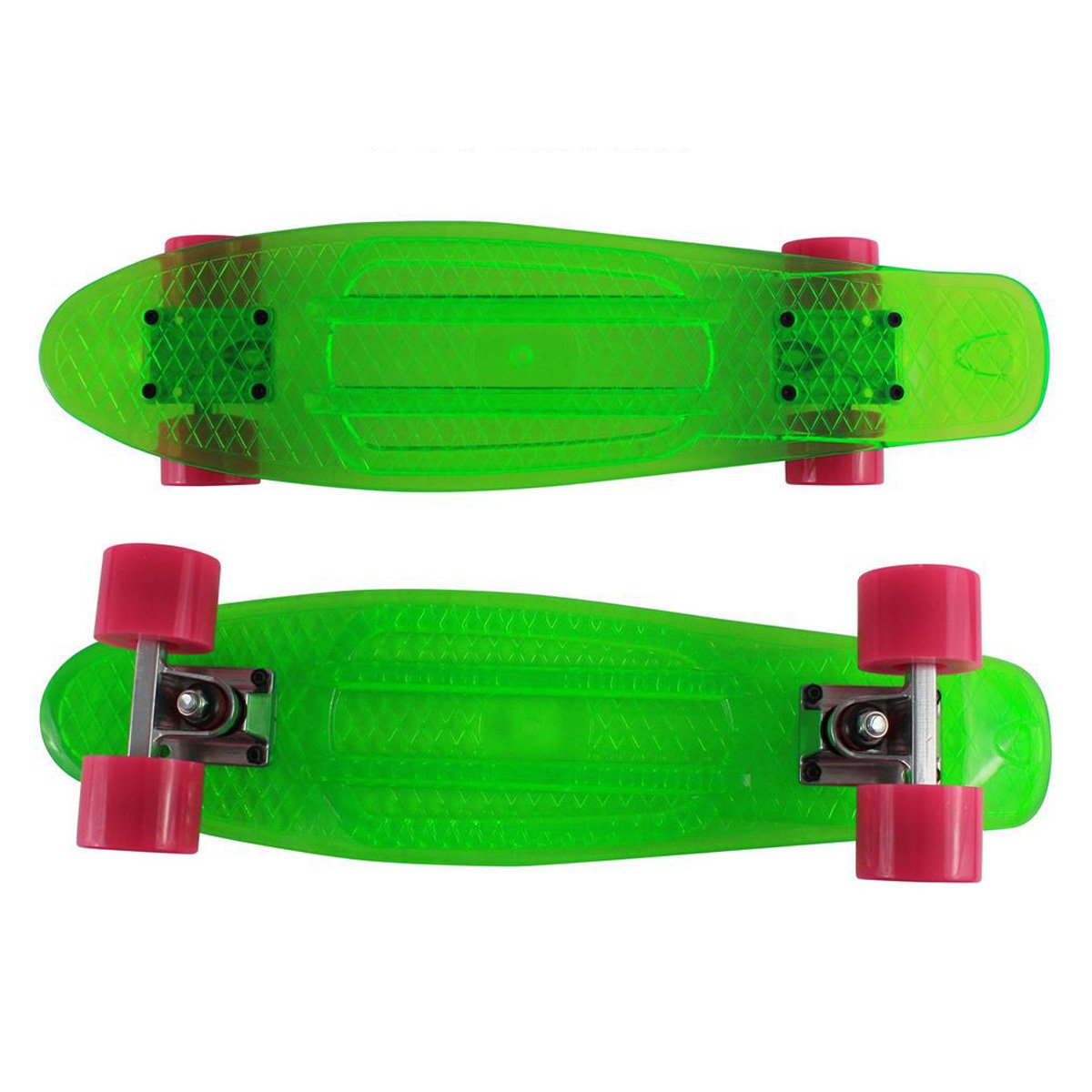 Kobe Toy Retro Penny Skateboard - Mini Cruiser with Waffle Grip Deck for Kids & Adults | Perfect for Commuting, Campus Cruising & Street Skating