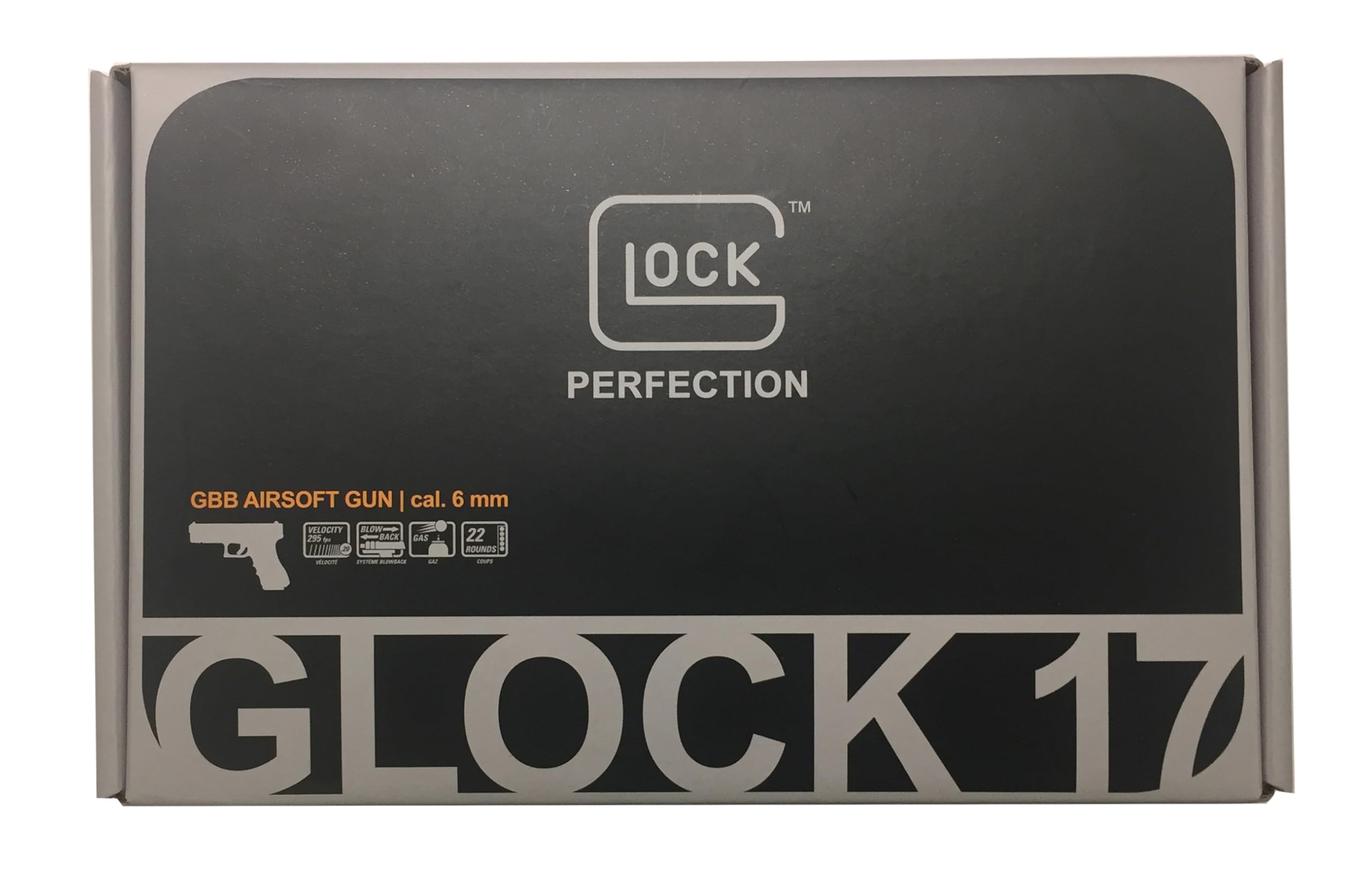 Umarex Glock 17 Gen3 GBB Blowback Airsoft Pistol - 6mm BB Gun in Black for Target Practice & Airsoft Games