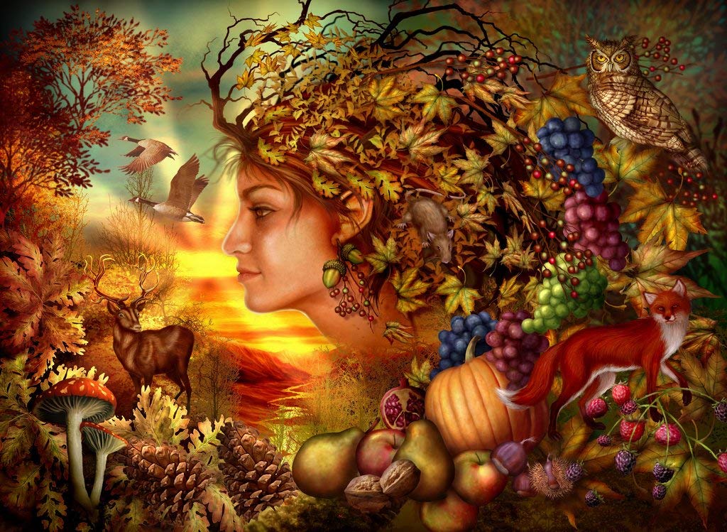 Premium Wooden Jigsaw Puzzle for Adults - Autumn Landscape Art by Ciro Marchetti - 385 Piece Challenging Puzzle - Made in USA by Nautilus Puzzles - Perfect for Relaxation, Family Game Night & Home Decor