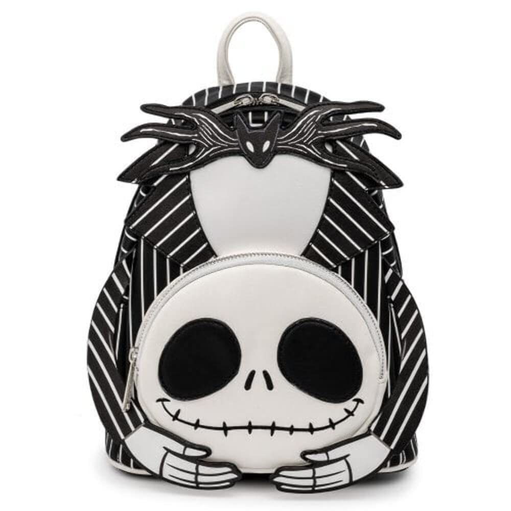 Loungefly Disney Nightmare Before Christmas Headless Jack Mini Backpack - Cute Collectible Crossbody Bag for Cosplay, Halloween & Disney Park Outings