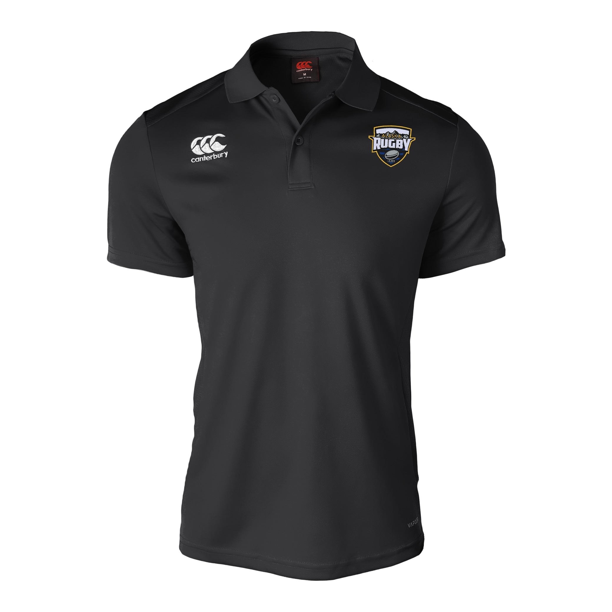 Alaska Rugby CCC Club Dry Polo Shirt - Moisture-Wicking, Breathable Men's Sportswear for Training & Outdoor Activities