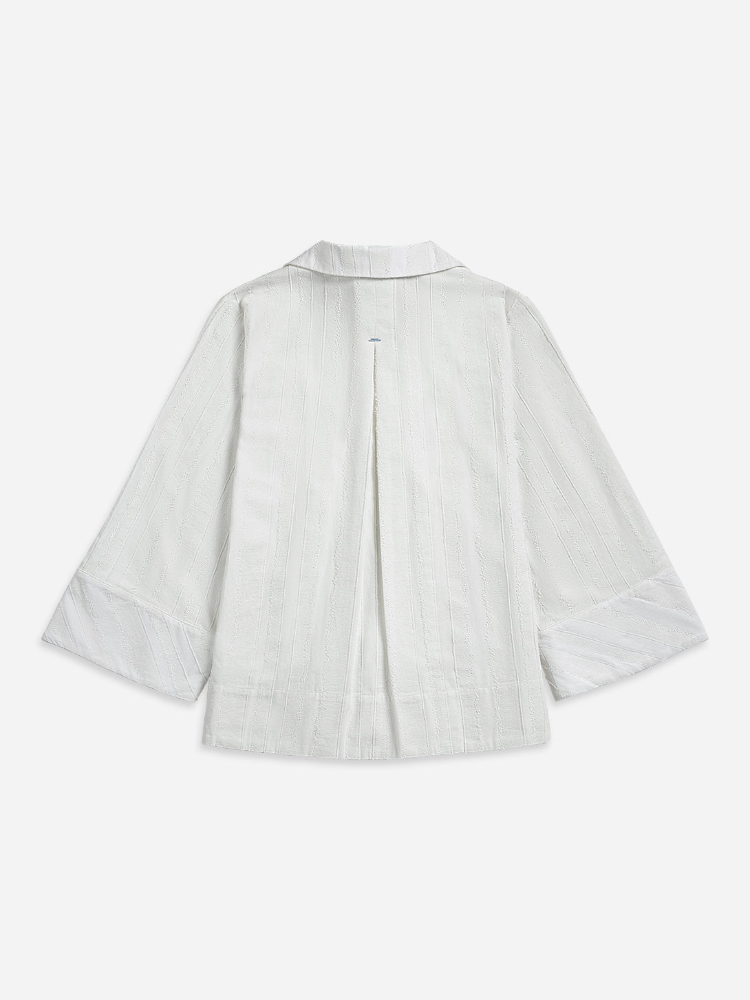 Textured Striped Overshirt for Men - Casual Lightweight Layering Shirt Jacket - Perfect for Spring, Fall & Outdoor Activities